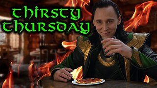 Loki's Mornings of Mischief Thirsty Thursday - The Crying is so very THIRSTY!