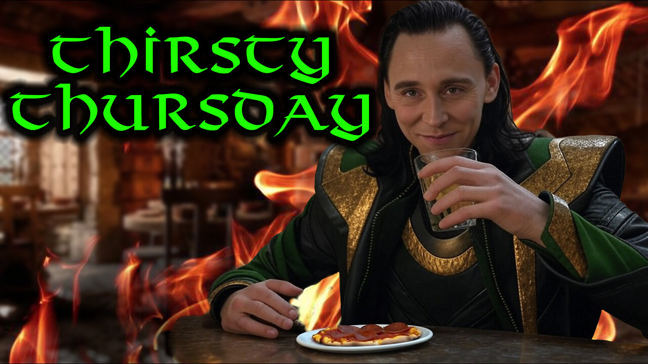 Loki's Mornings of Mischief Thirsty Thursday - The Crying is so very THIRSTY!