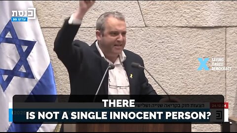 Rabbi/Former IDF soldier Condemns Israelis Who've Dehumanized Palestinians