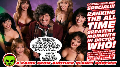 LIVE@5: Doctor Who Day Special - Ranking The GREATEST Moments in Doctor Who of All Time!!!!!!