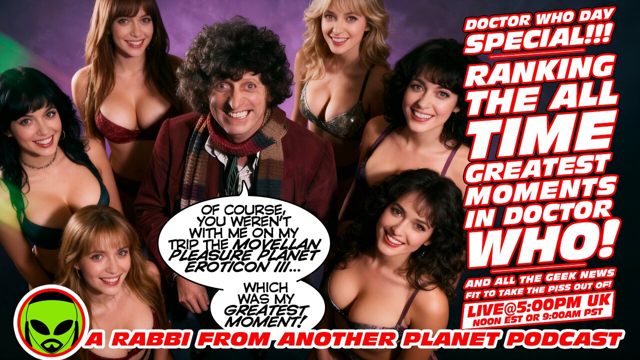 LIVE@5: Doctor Who Day Special - Ranking The GREATEST Moments in Doctor Who of All Time!!!!!!