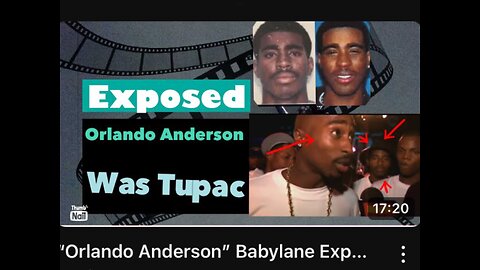 Orlando Anderson Was Tupac In Disguise Exposed Created Character FallGuy For 2Pac Murder