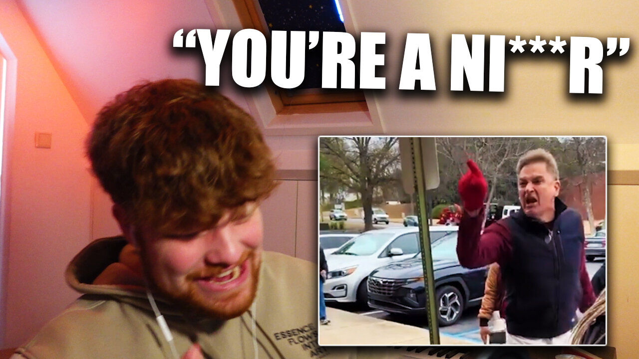 Racist man has main character syndrome