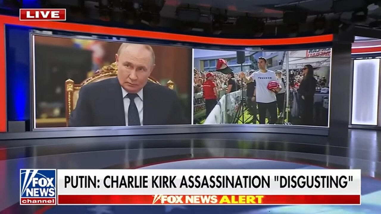 JUST IN: Putin reveals thoughts on Charlie Kirk assassination