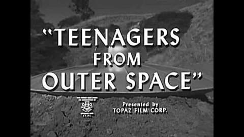Teenagers From Outer Space – 1950s Alien Invasion Cult Classic (Remastered)