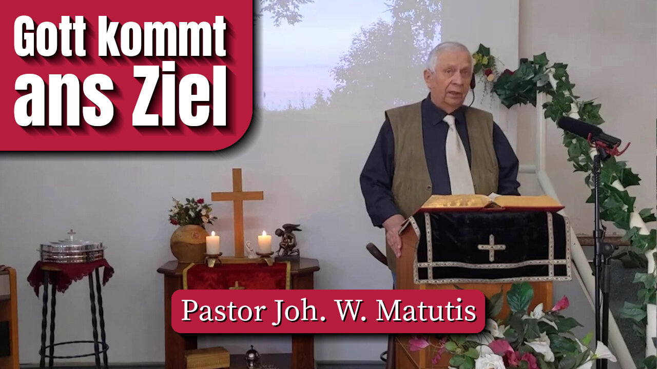 Gott kommt ans Ziel