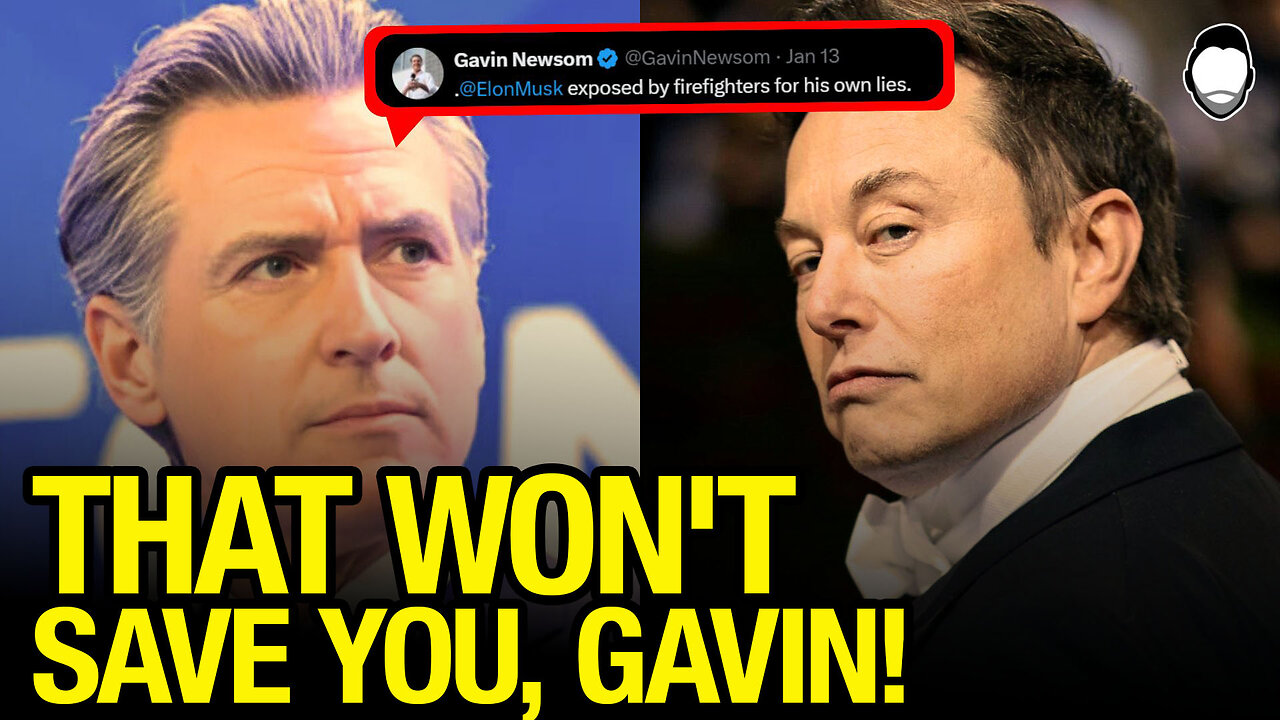 Newsom ATTACKS Elon as Political Career BURNS