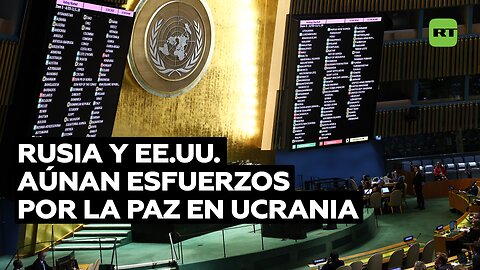 Rusia y EE.UU. aúnan esfuerzos por la paz en Ucrania