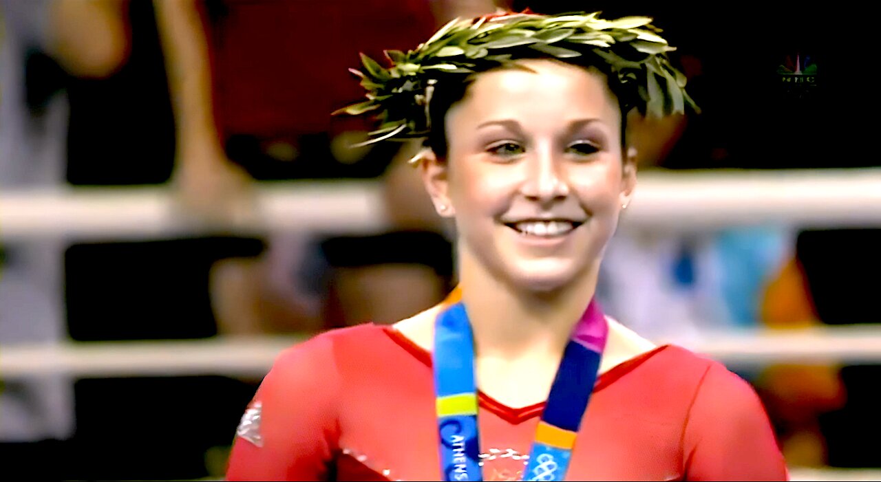 Carly PATTERSON🇺🇸🥇AA Medal Ceremony 2004 Athens OG (NBC.4k)