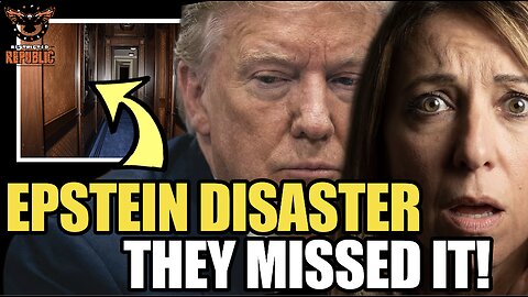 DISASTER! They Missed a PHOTO in Epstein Data Dump! We Now May Know Why Bongino Quit & Trump FLED!