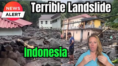 Massive flash flood and Landslide hit Bahu village in Sitaro Islands Regency, Sulawesi, Indonesia