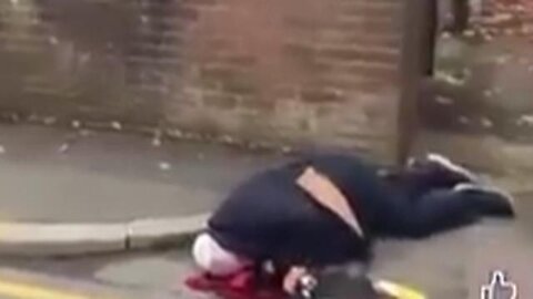 UK - Psycho Sand Nigger Muslim Jihadhist Cocksucking faggot stabs jews & tries to detonate himself