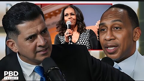 " I Don't Know What She's Watching"- Stephen A PUSHES BACK On Michelle Obama's" Real Housewives" Dig