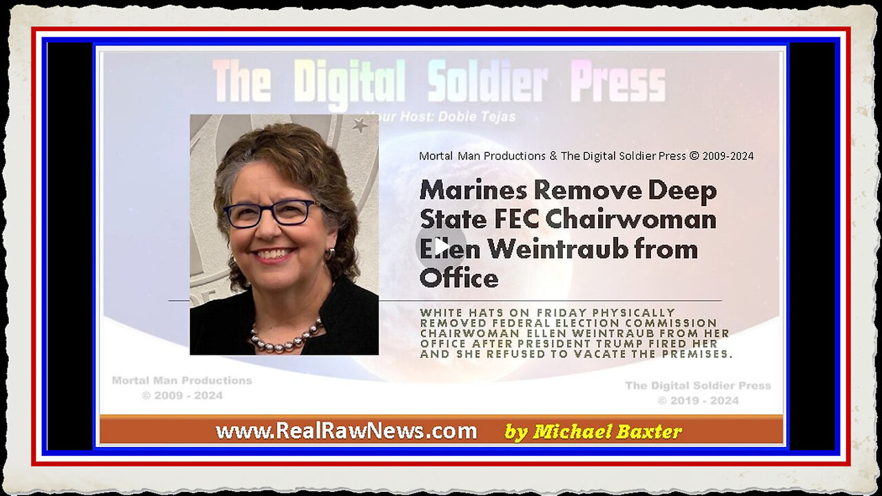 Marines Remove Deep Stater FEC Chairwoman Ellen Weintraub from her DC Office