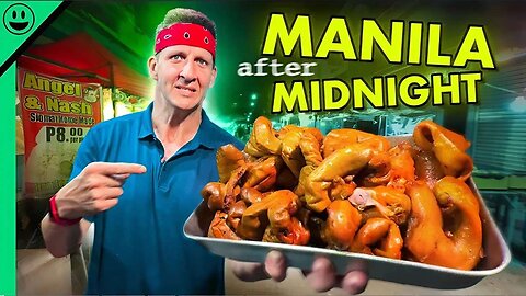 Filipino Street Food After Dark!!
