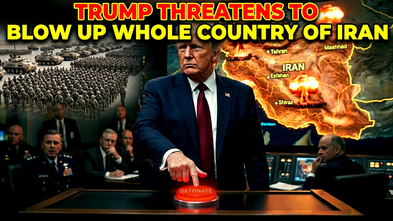 Trump Threatens to “Blow Up” Iran — and Fox News Is Already Running Cover for Mass Carnage