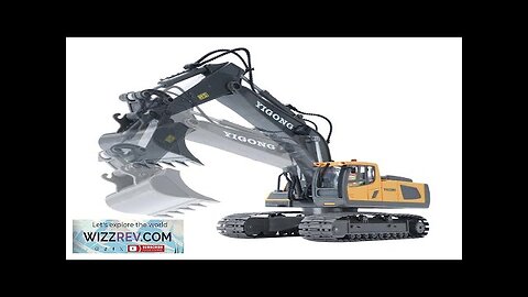 1044 RC Excavator 1/20 2.4GHz 9CH RC Car Construction Truck Engineering 40min Review