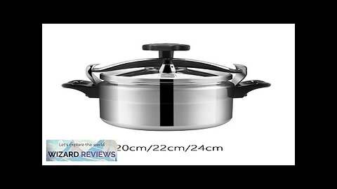 Pressure Canner Kitchen Appliances High Pressure Cooking Gland Type Cooker for Kitchen Review