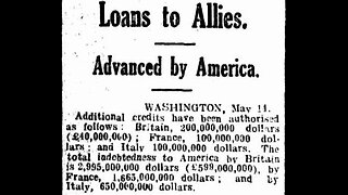 Why Banks Needed World War I to Survive