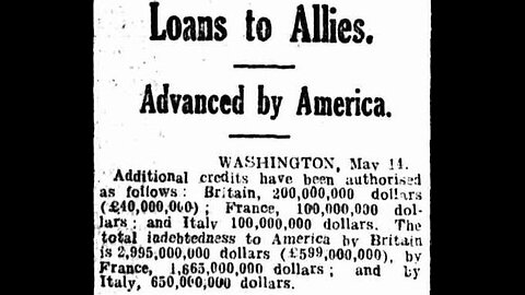 Why Banks Needed World War I to Survive