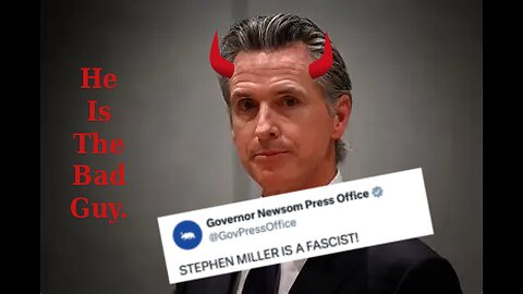 Gavin Newsom is the Bad Guy. (The Stivender Show Ep.3)
