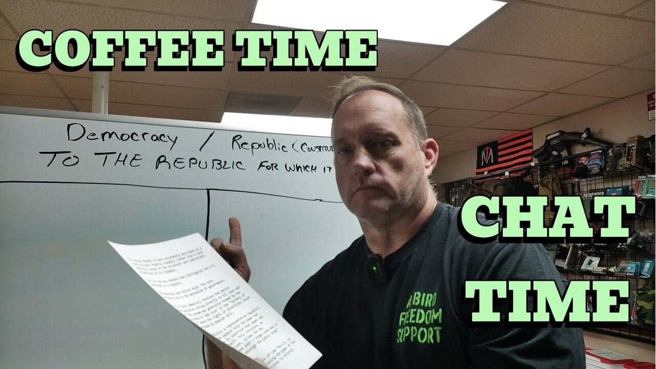[Coffee & Whiteboard] Democracy vs. Republic: What Did the Founders Say?