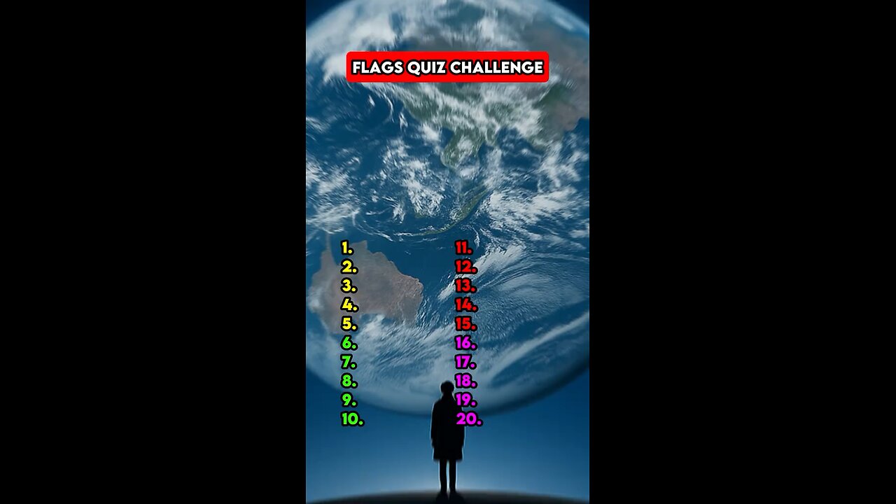 Can You Guess These 20 Flags Correctly