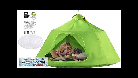 VEVOR Hanging Tree Tent Max.440lbs Capacity Tree Tent Swing Hangout Hugglepod Review