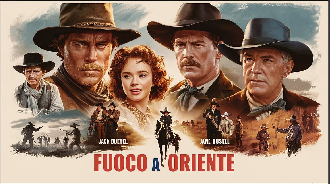 FUOCO A ORIENTE (1943) Anne Baxter, Dana Andrews e Walter Huston | Bianco e nero