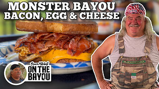 Monster Bayou Bacon, Egg & Cheese | Blackstone Griddles