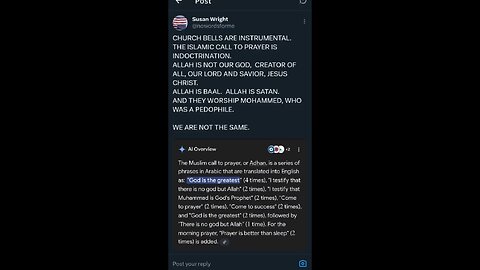 CHURCH BELLS VS ISLAMIC CALL TO PRAYER