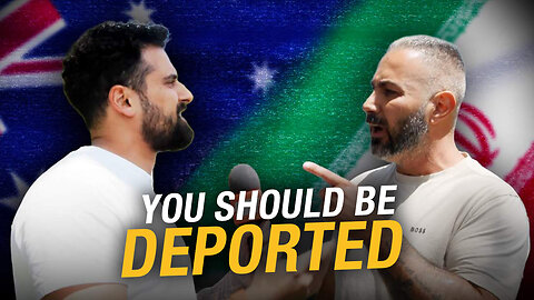 GO BACK: Migrant who ‘fled’ Iran now DEFENDS its Islamist regime