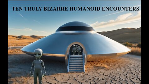 TEN TRULY BIZARRE HUMANOID ENCOUNTERS