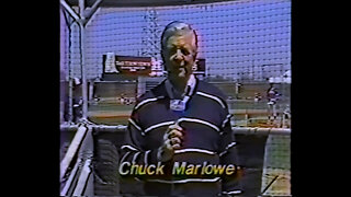 1985 - WTTV Chuck Marlowe Promo for Indianapolis Indians Telecast