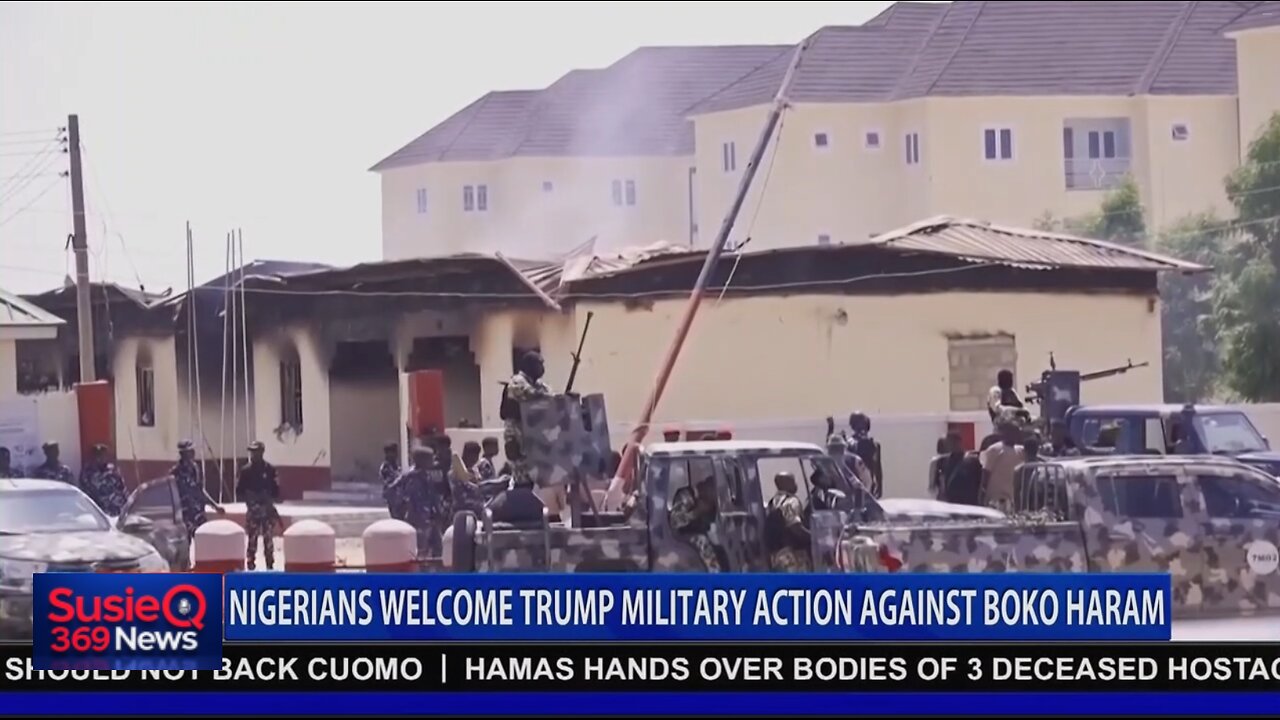 NIGERIANS WELCOME TRUMP MILITARY ACTION AGAINST BOKO HARAM
