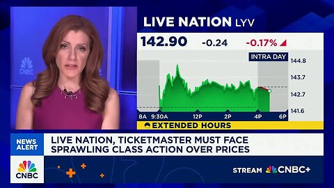 Live Nation and Ticketmaster must face sprawling class action over prices