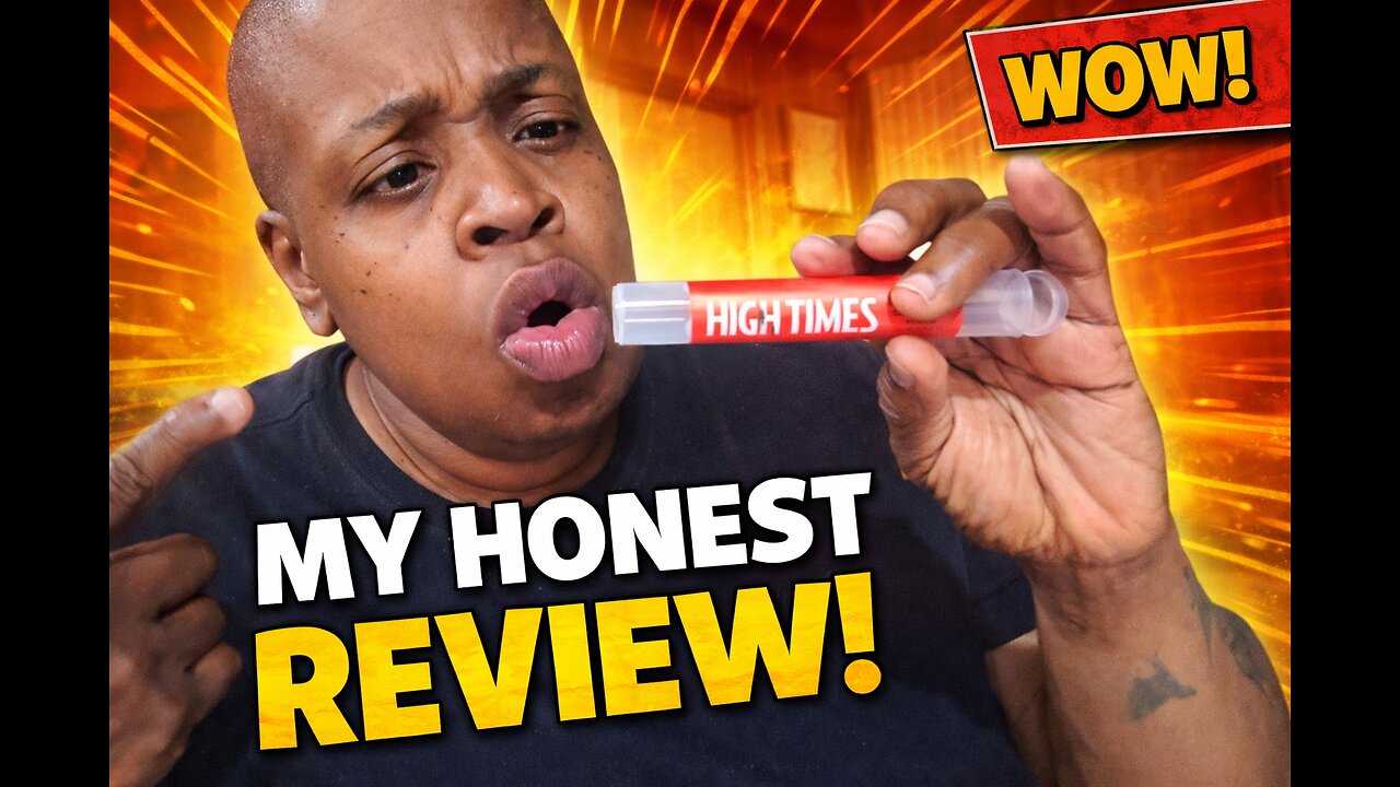 High Times tries Glitter Bomb strain