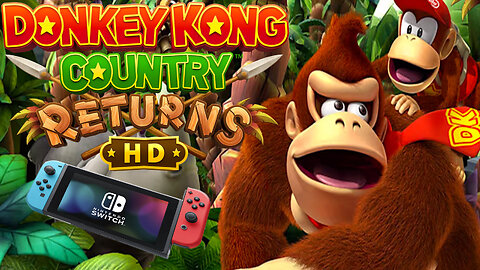 Donkey Kong Country Returns HD Gameplay *LIVE* (Nintendo Switch)