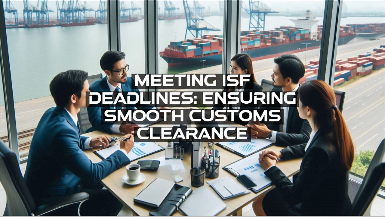 Importance of Timely ISF Filings: Avoid Penalties and Expedite Shipments