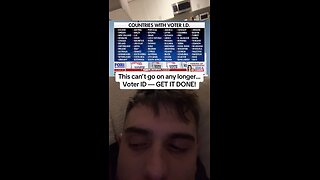 This can’t go on any longer… Voter ID — GET IT DONE!