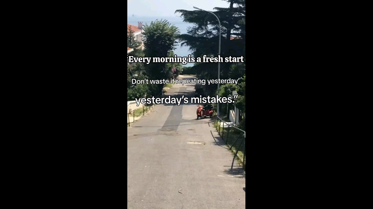 Start Fresh Every Day 🌞