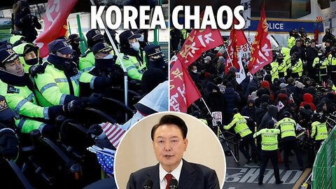 Chaos in Seoul: Police Clash with Yoon Suk-yeol Supporters Outside Presidential Residence