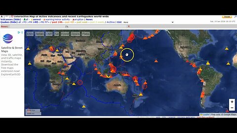 Very Strong 6.6 Earthquake Strikes Indonesia January 10th 2026!