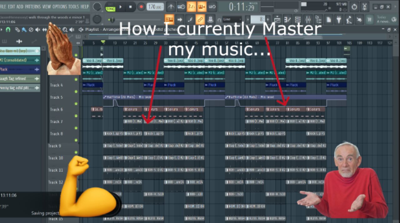 Mixing, arranging, and Mastering an entire beat- FL Studio Tutorial-How I Master Currently