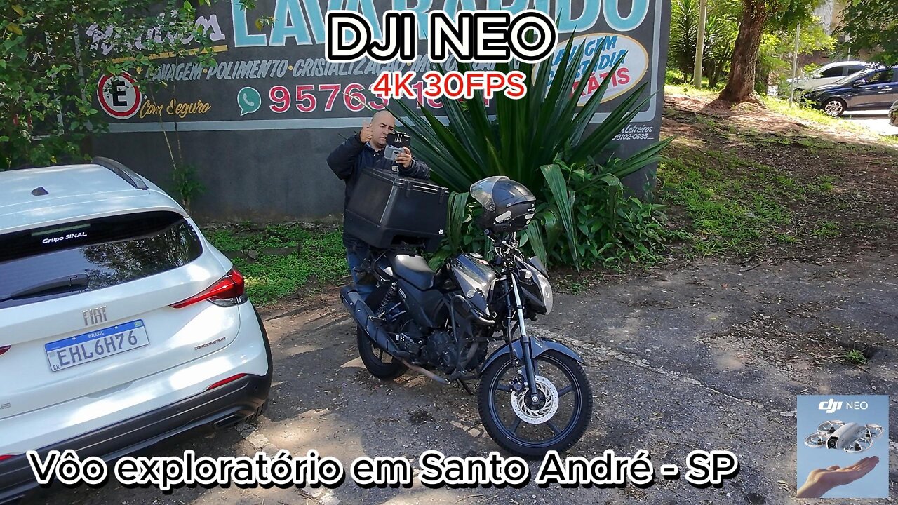 DJI NEO - Vôo exploratório em Santo André - SP