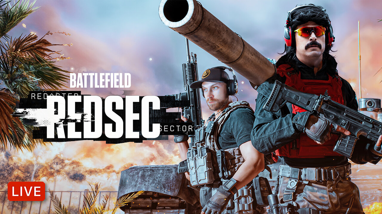 🔴LIVE - DR DISRESPECT - BATTLEFIELD 6 - REDSEC DUOS - WIN WIN WIN
