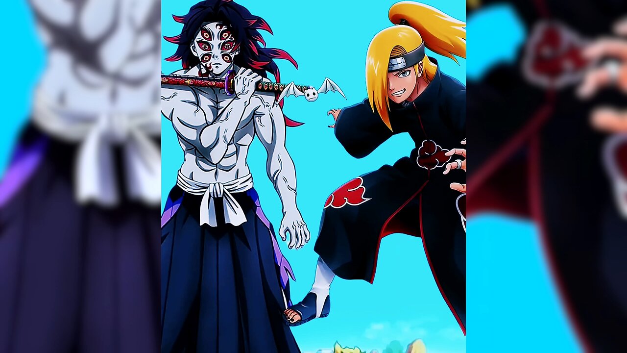 Demon slayer vs Naruto 😈💀