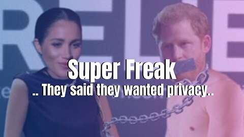 Harry And Meghan Markle 'Super Freak' Image Compilation