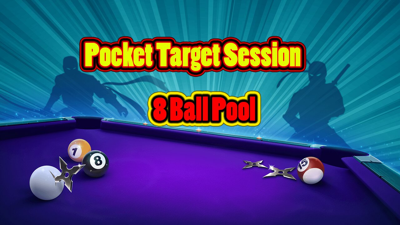 🎱 Pocket Target Session – Simple Pool Match 8 Ball Pool