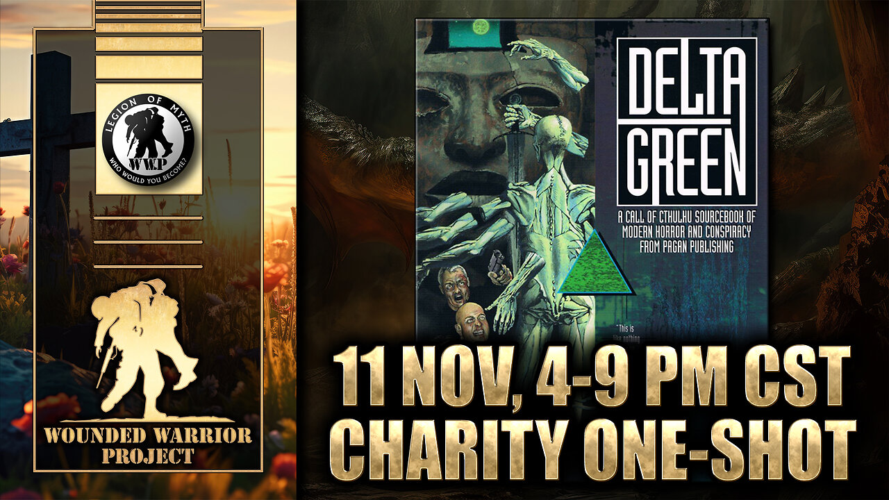 Delta Green One-Shot | Veterans Day Charity Stream
